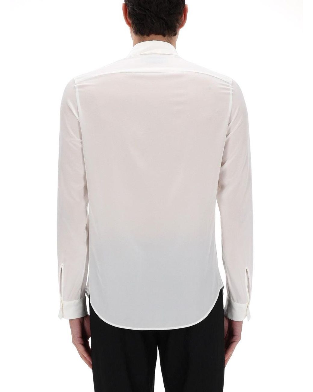 Gucci White Silk Shirt for men
