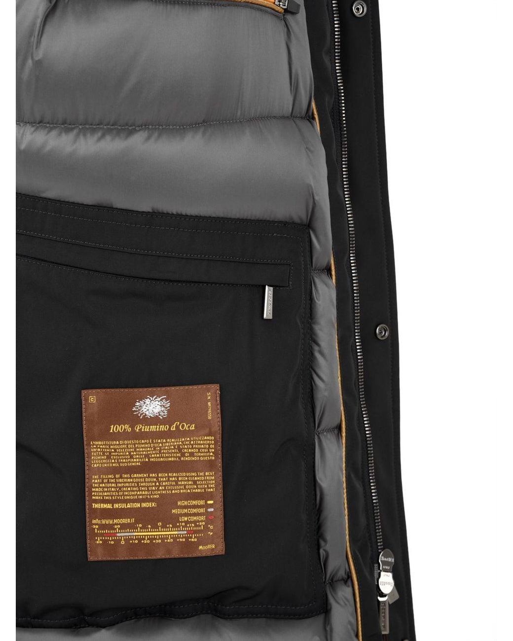 Moorer Black Coats for men