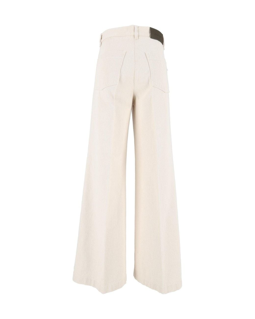 Aspesi White Pantalone Mod.0160