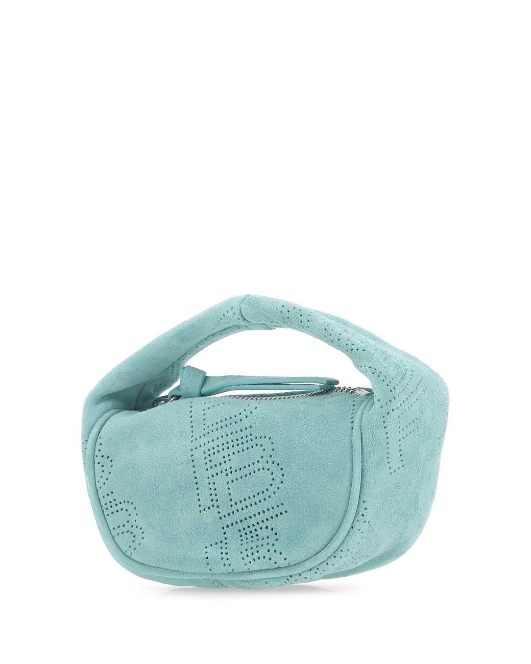 By Far Blue Cush Tote Bag