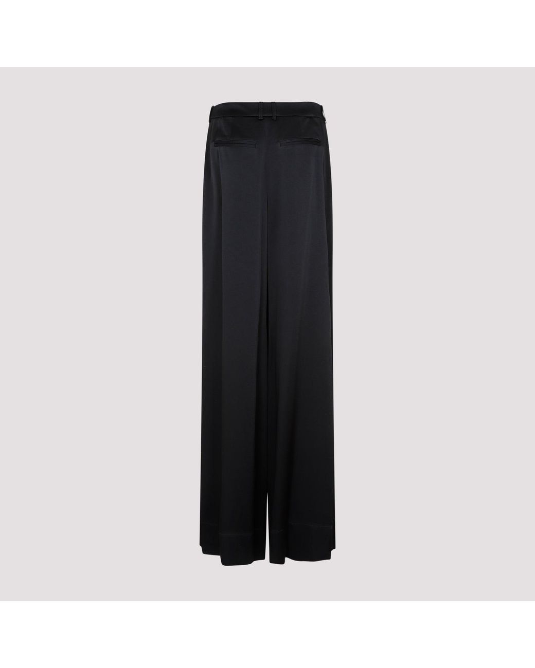 Saint Laurent Black Loose Fit Pants