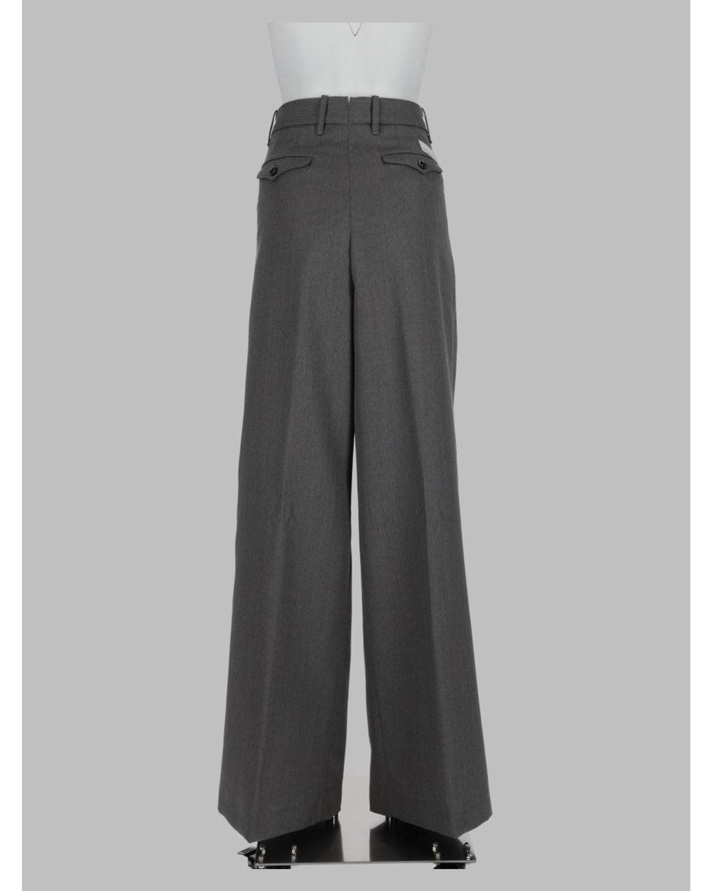 Nine:inthe:morning Gray Minimal Utility Trousers