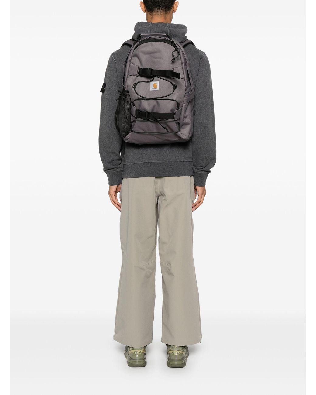 Carhartt Gray Kickflip Backpack for men