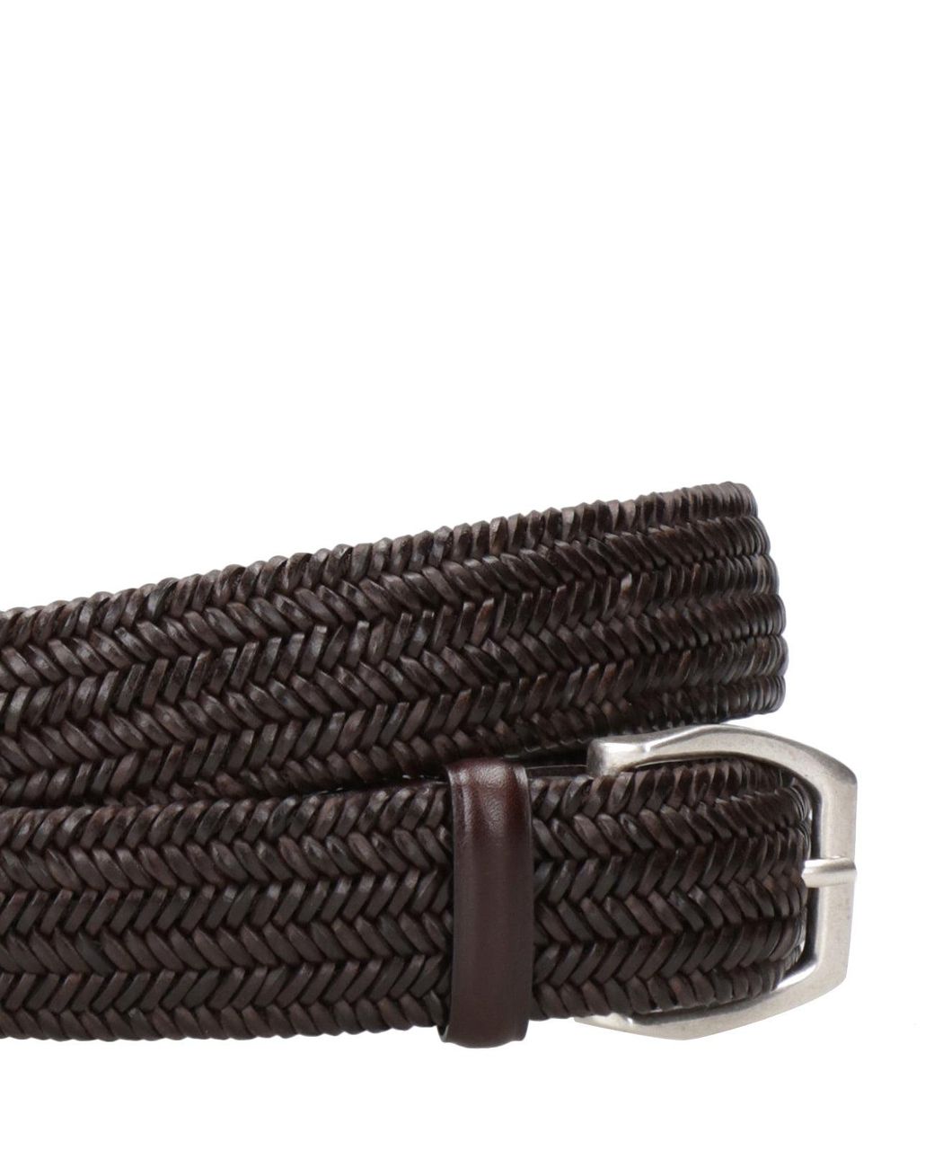 Orciani Black Belts for men