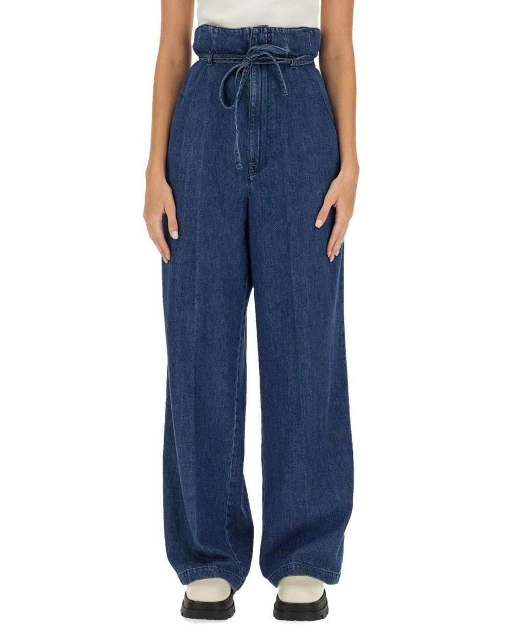 Boyish Blue Palazzo Pants