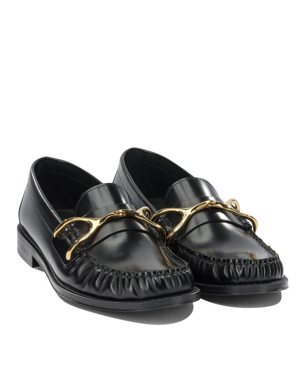 McQueen Black Loafers & Slippers