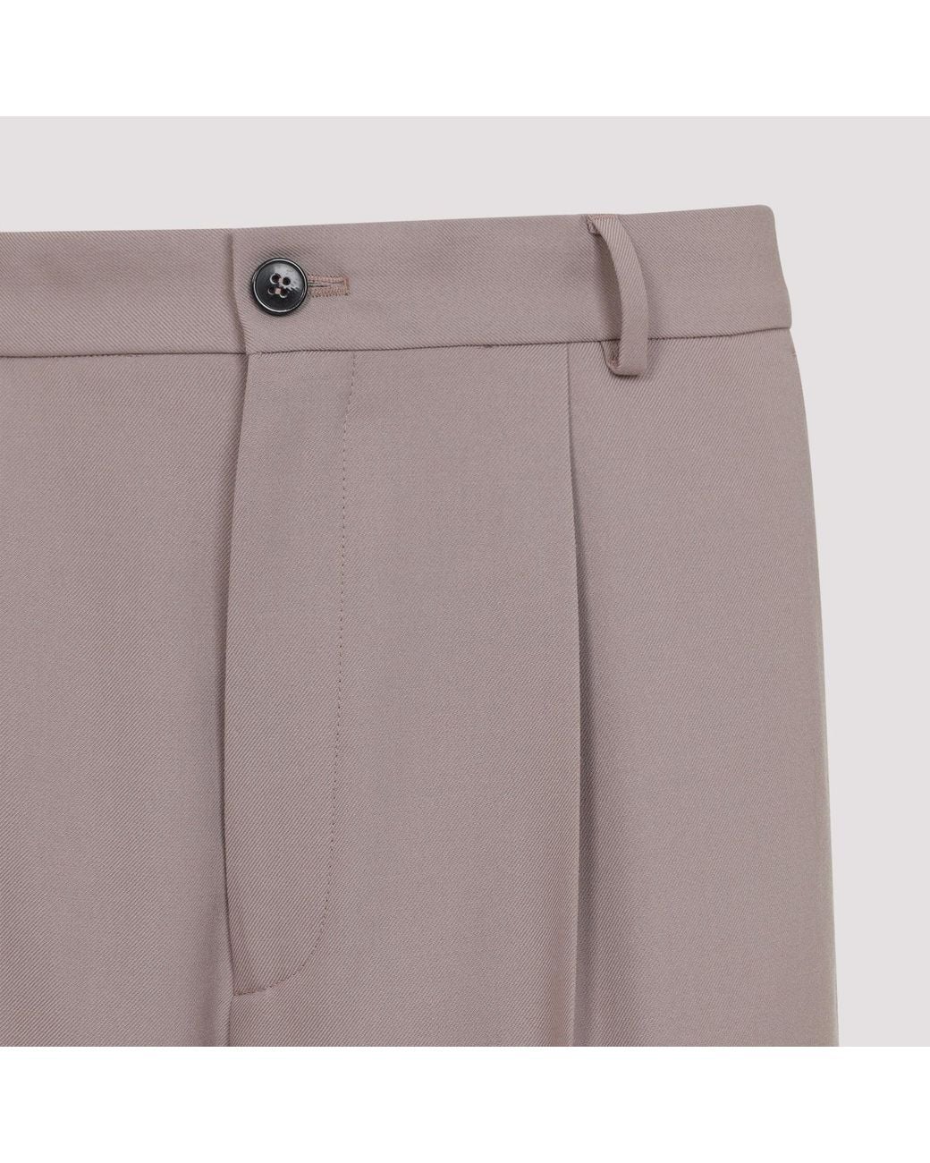 Dries Van Noten Gray Penrud Pants for men
