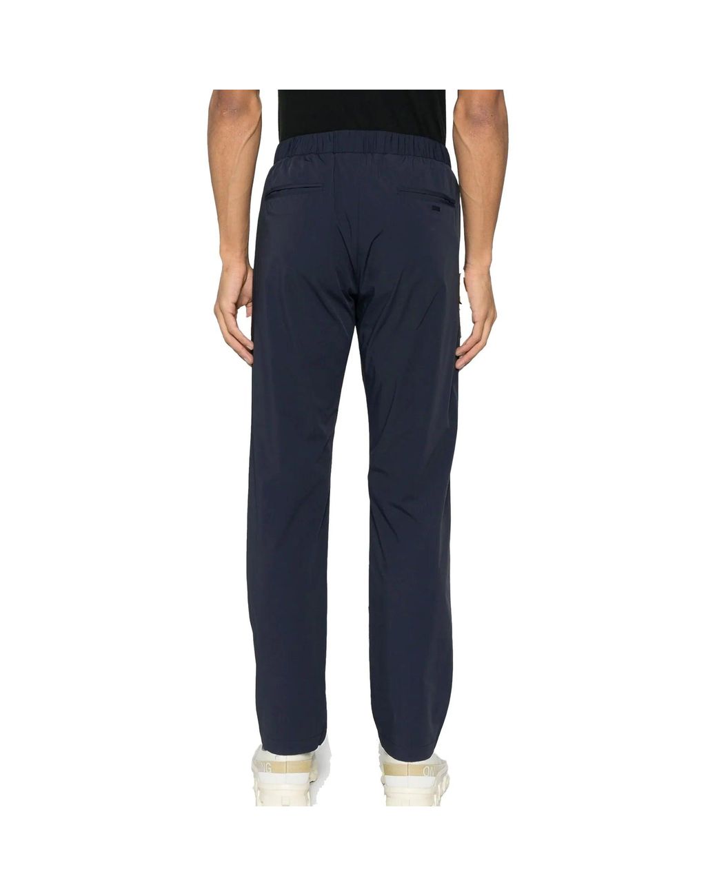 Herno Blue Drawstring Trousers