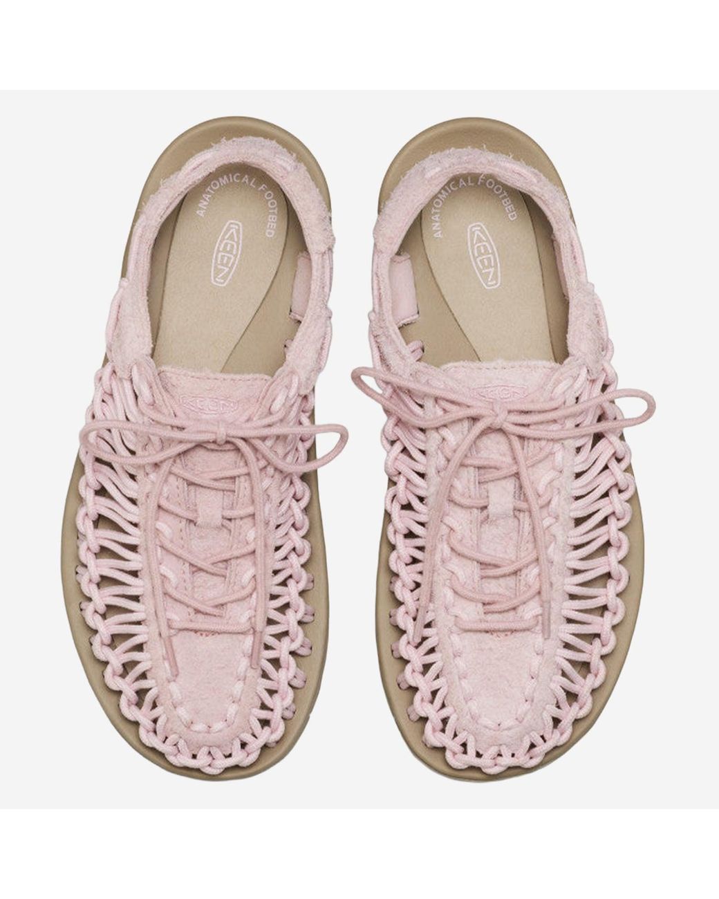 Keen Pink Uneek Leather Sandals