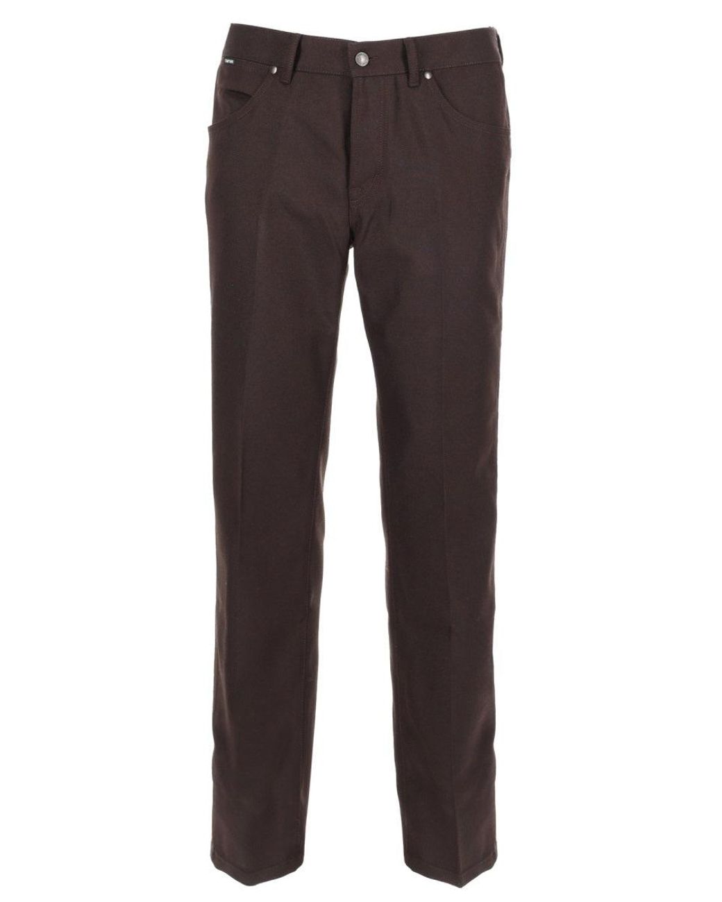 Tom Ford Gray Wool Pants Polyester Trousers for men