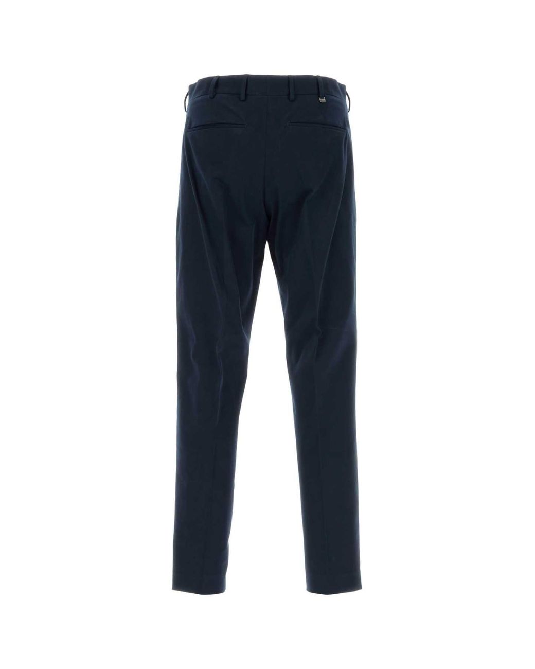PT Torino Blue Stretch Cotton Pant for men