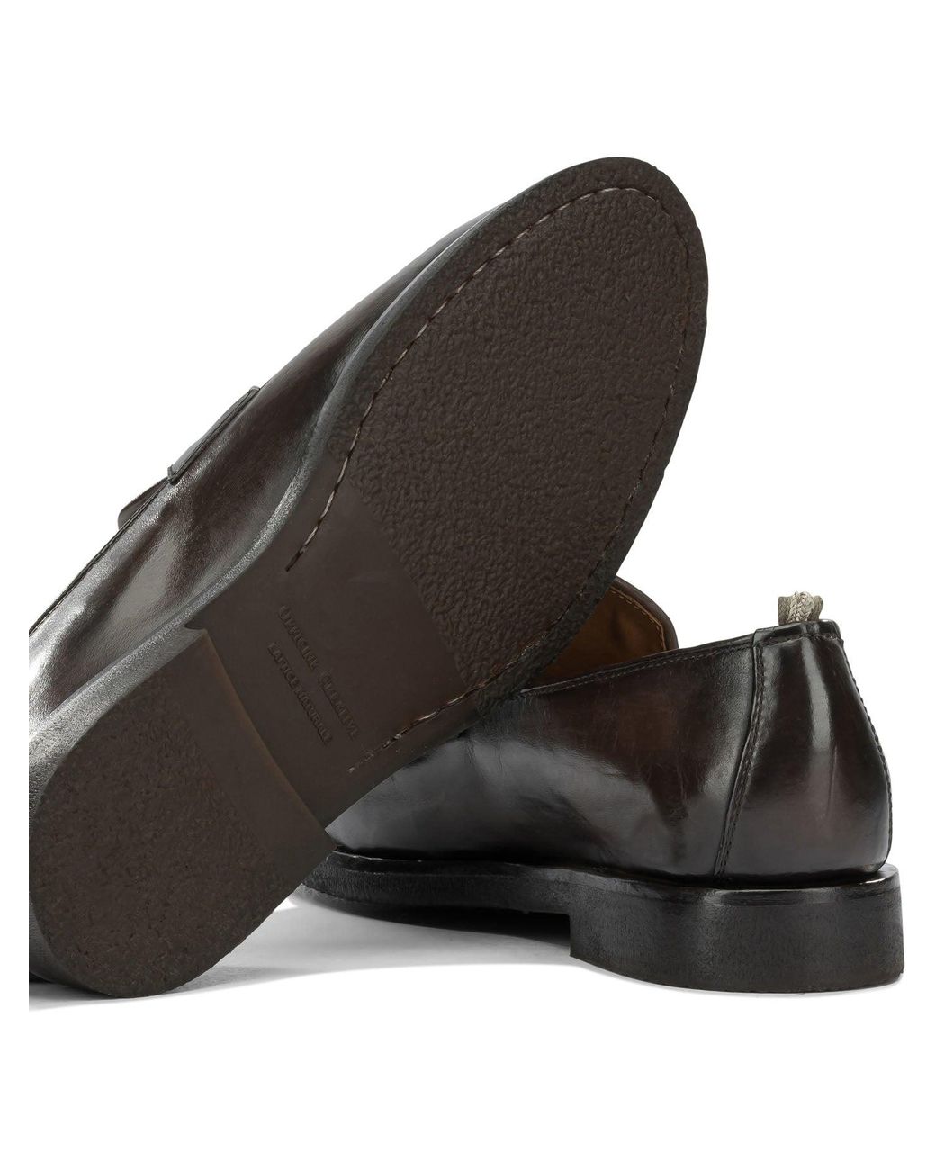 Officine Creative Gray "Opera Flexi 101" Loafers