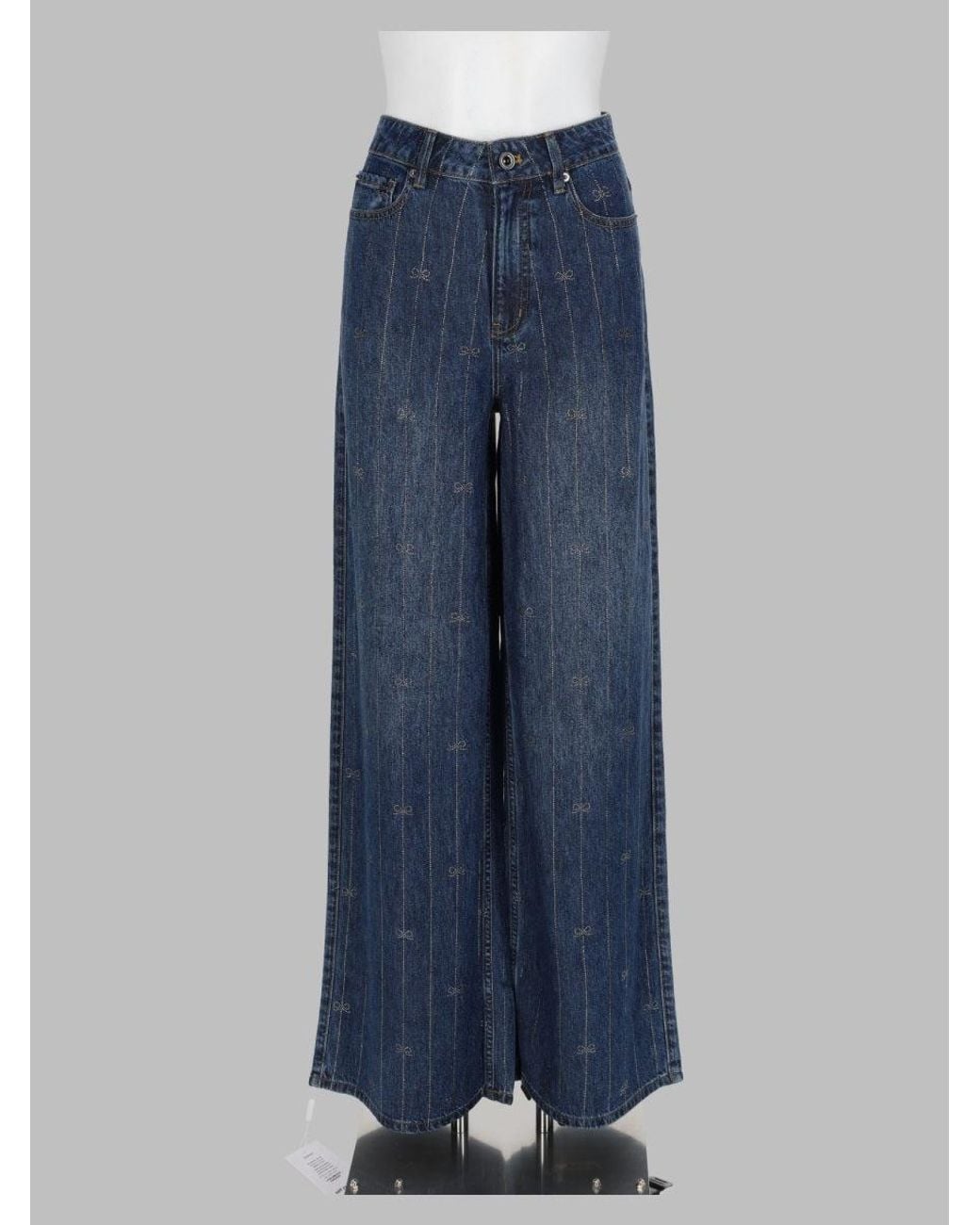 Self-Portrait Blue 100% Lyocell Denim Jeans