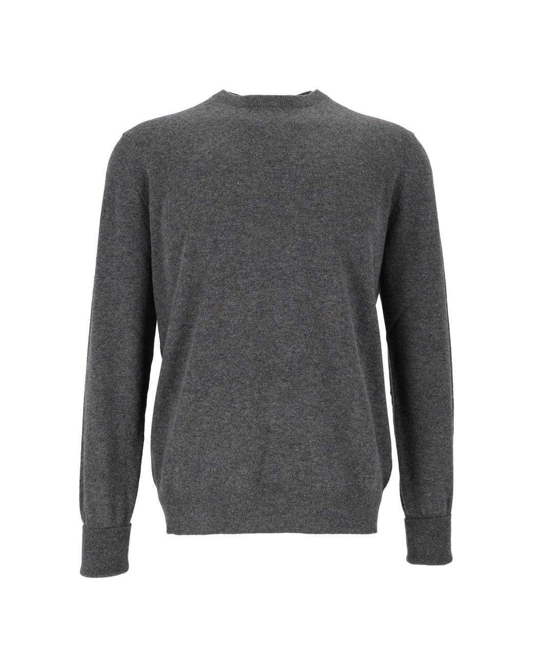 Ballantyne Gray R Neck Pullover