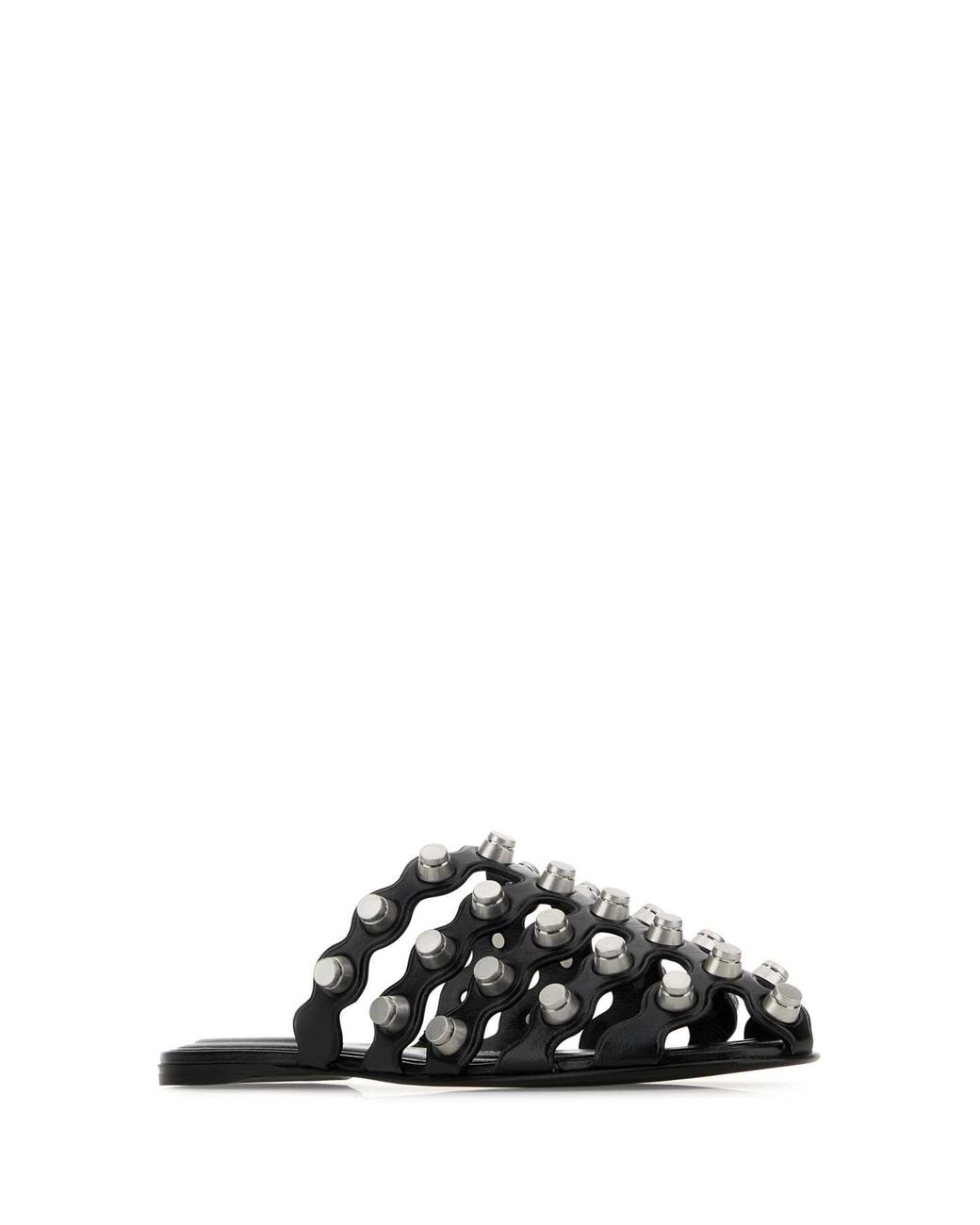 Alexander Wang Black Slippers