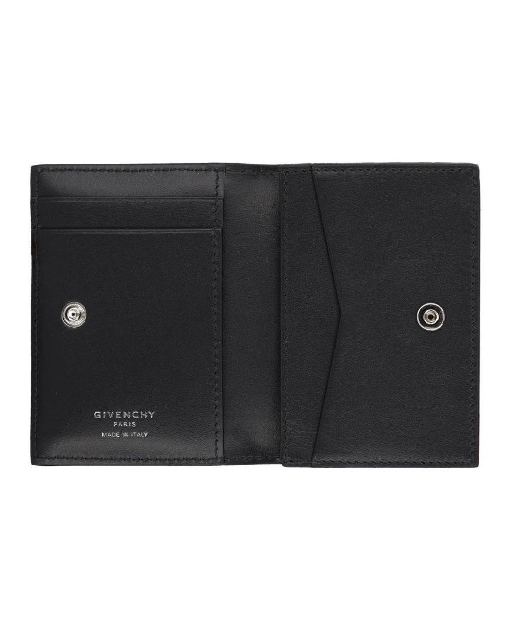 Givenchy Black Card Holder "Antigona" for men