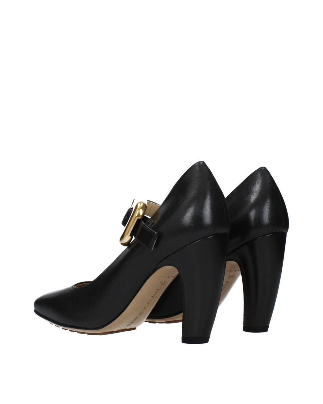 Bottega Veneta Black Décolleté Donna Pelle Nero