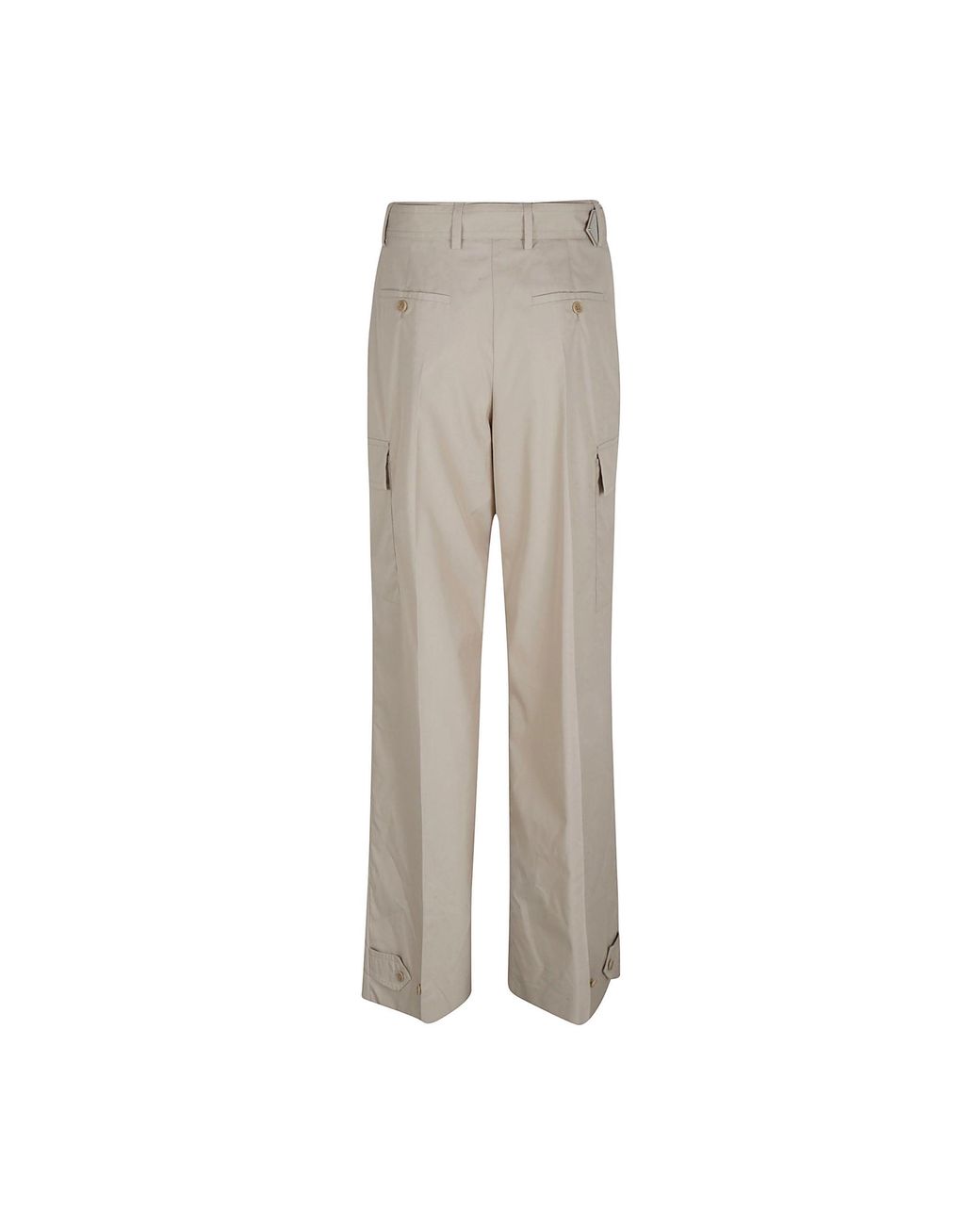Prada Gray Straight Trousers