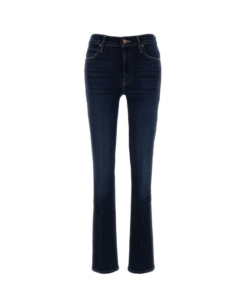 Mother Blue The Rascal Stretch Denim Jeans