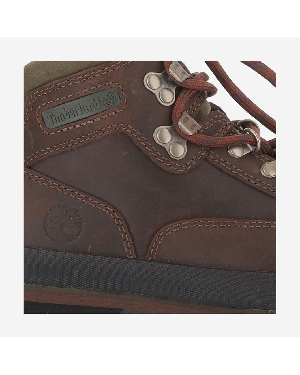 Timberland Brown Euro Hiker Leather Ankle Boots