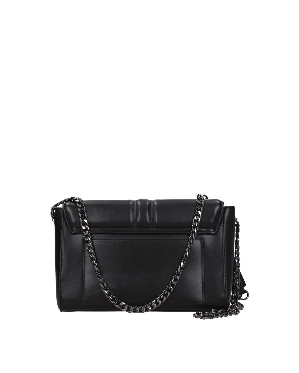 John Richmond Black Crossbody Bag Polyurethane