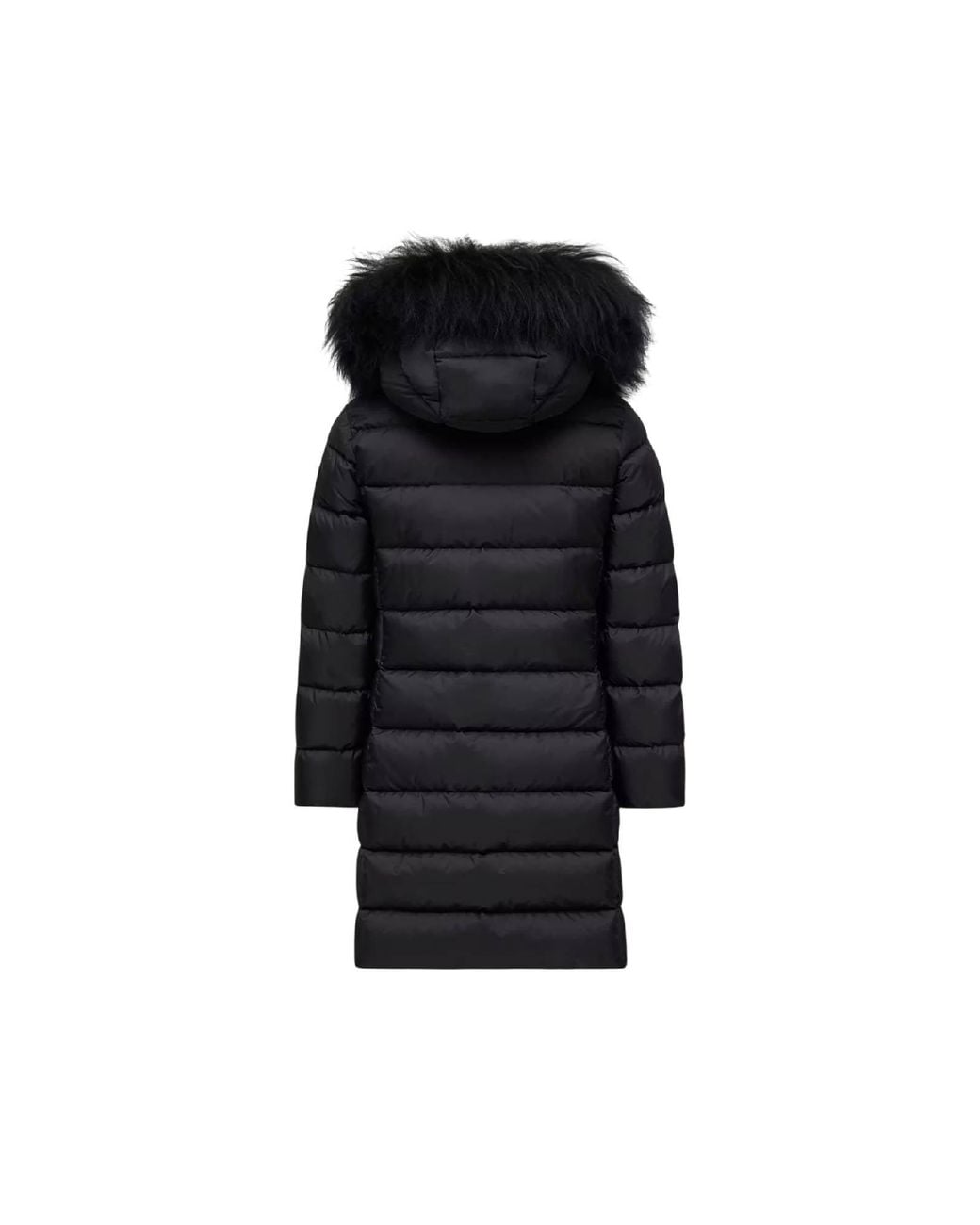 Moncler Black Abelle Long Coat