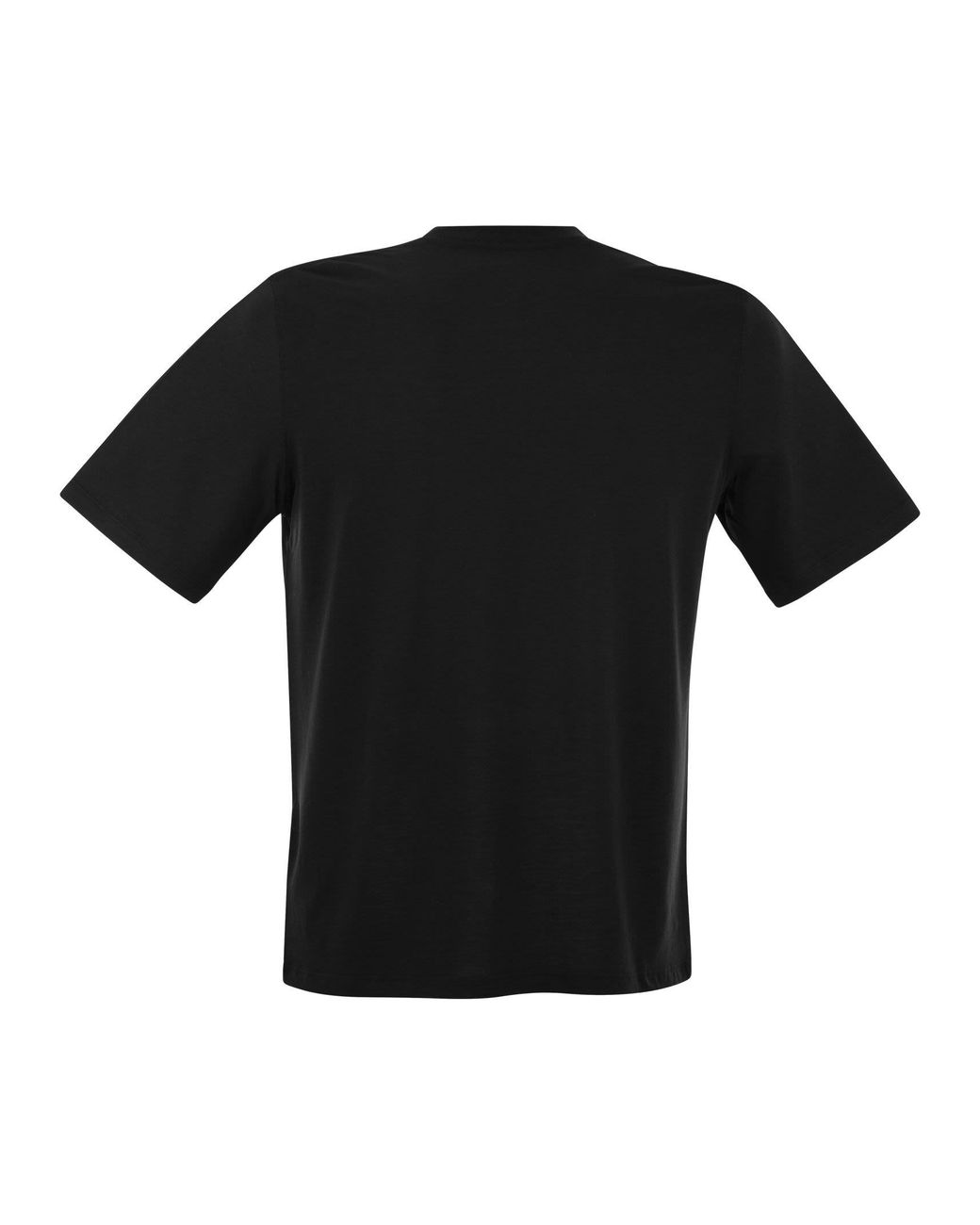 Majestic Black Short Sleeved T Shirt for men