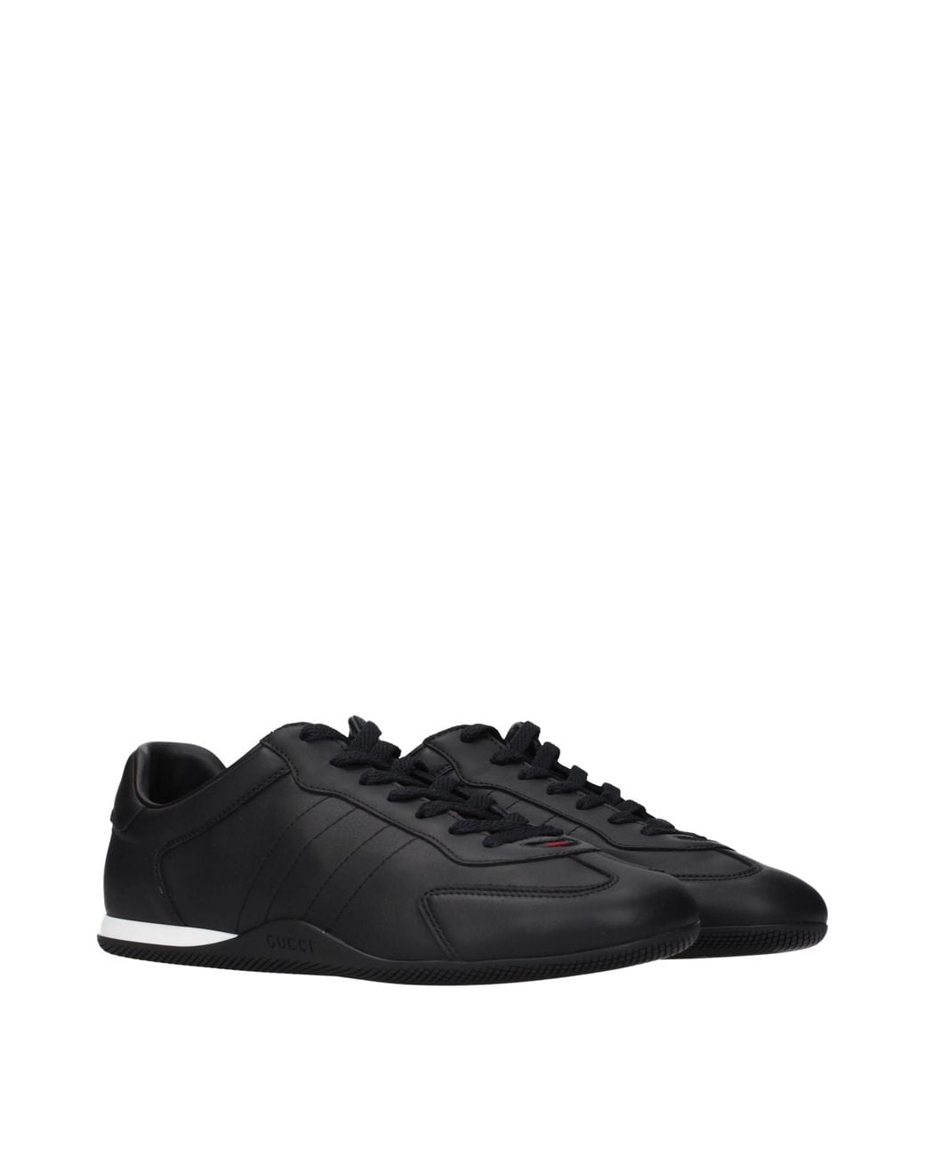 Gucci Blue Sneakers With Skin
