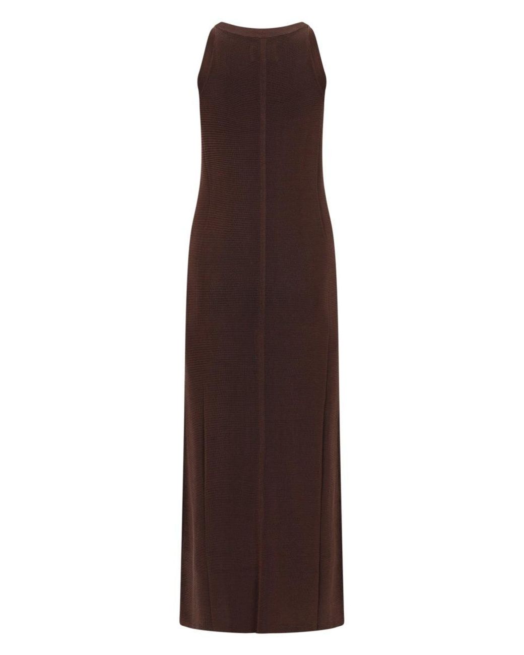 Loulou de Saison Purple Sleeveless Knit Maxi Dress