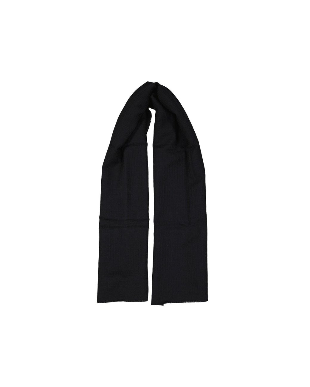 Givenchy Black Wool Scarf for men
