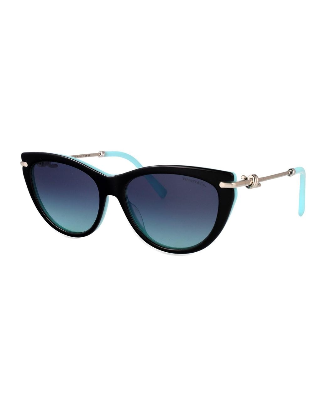 Tiffany & Co Blue Cat Eye Sunglasses 0 Tf4253 80559 S