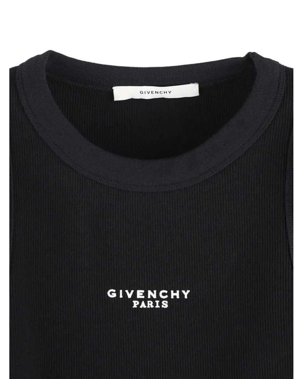Top De Canalé Givenchy de color Black