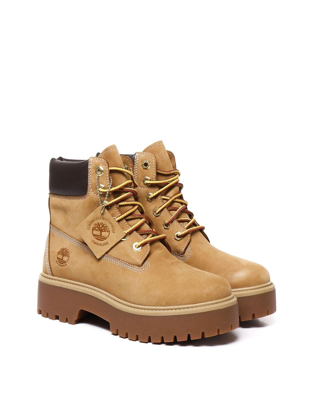 Timberland Brown Flat Shoes