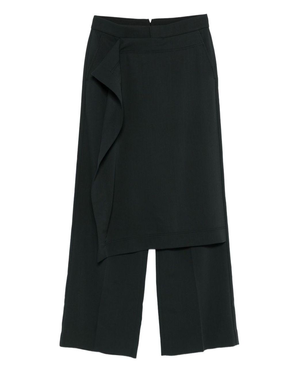 AMI Wollen Broek in het Black