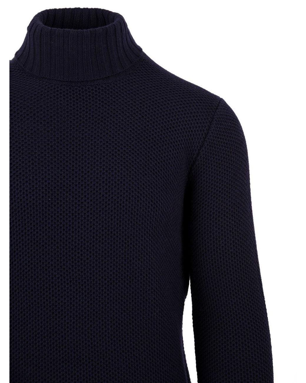 Filippo De Laurentis Blue Sweaters for men