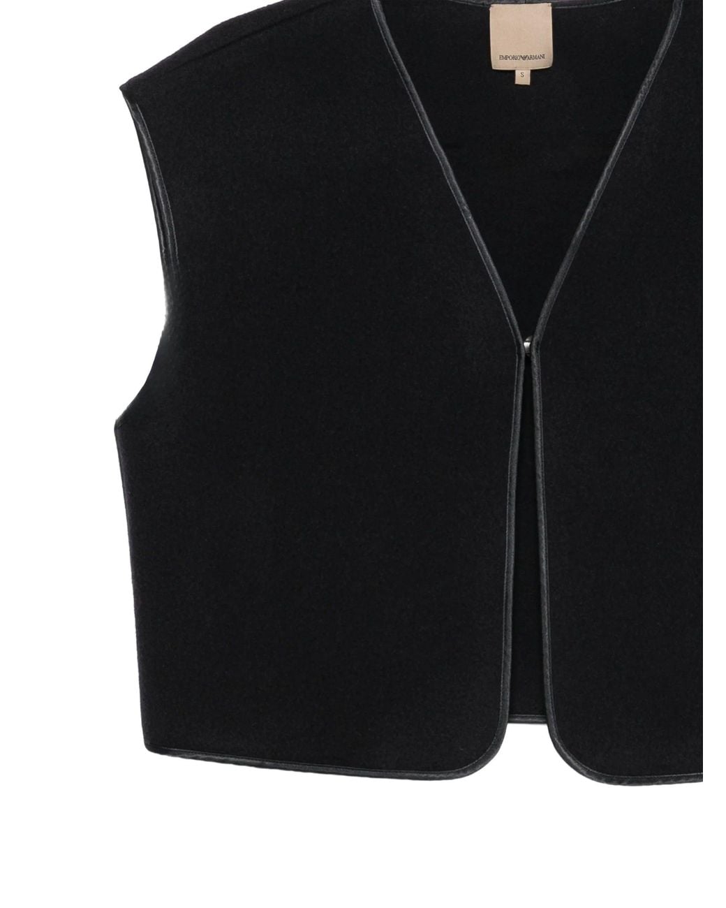 Emporio Armani Black Waistcoat