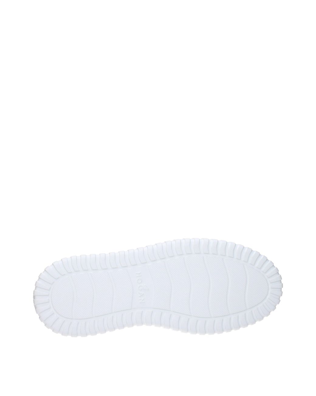 Hogan White Sneakers H Stripes Uomo Pelle Bianco/Nero for men