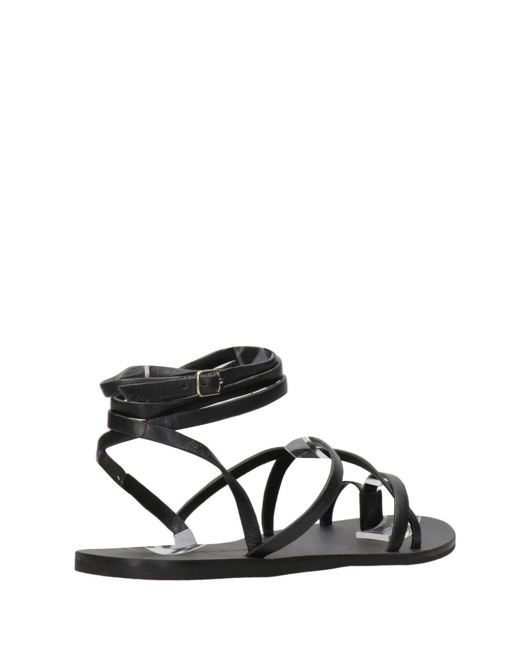 Manebí Black Sandals