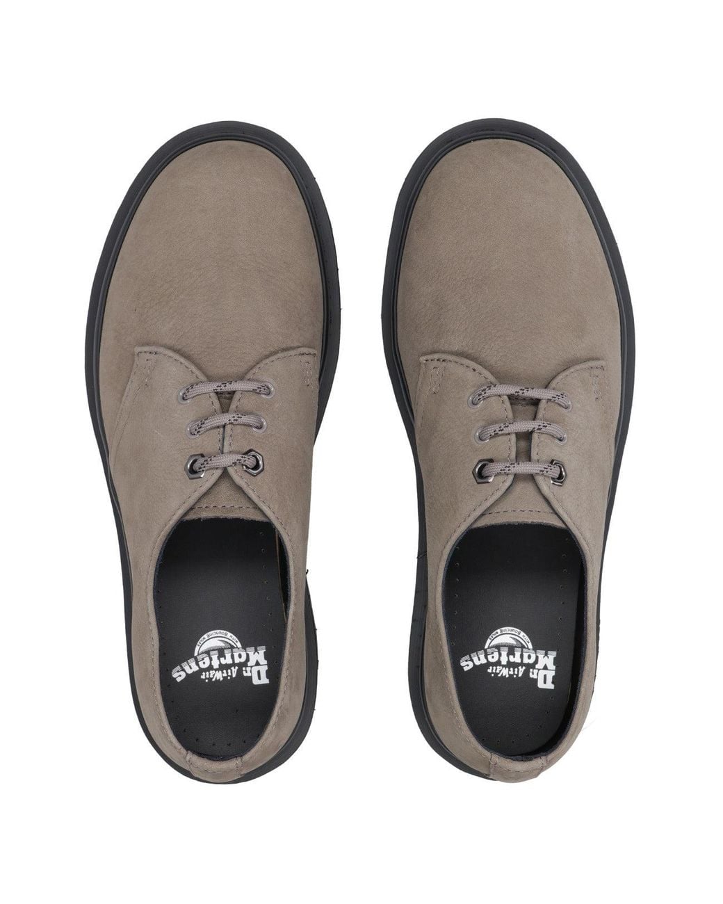 Dr. Martens Brown Flat Shoes