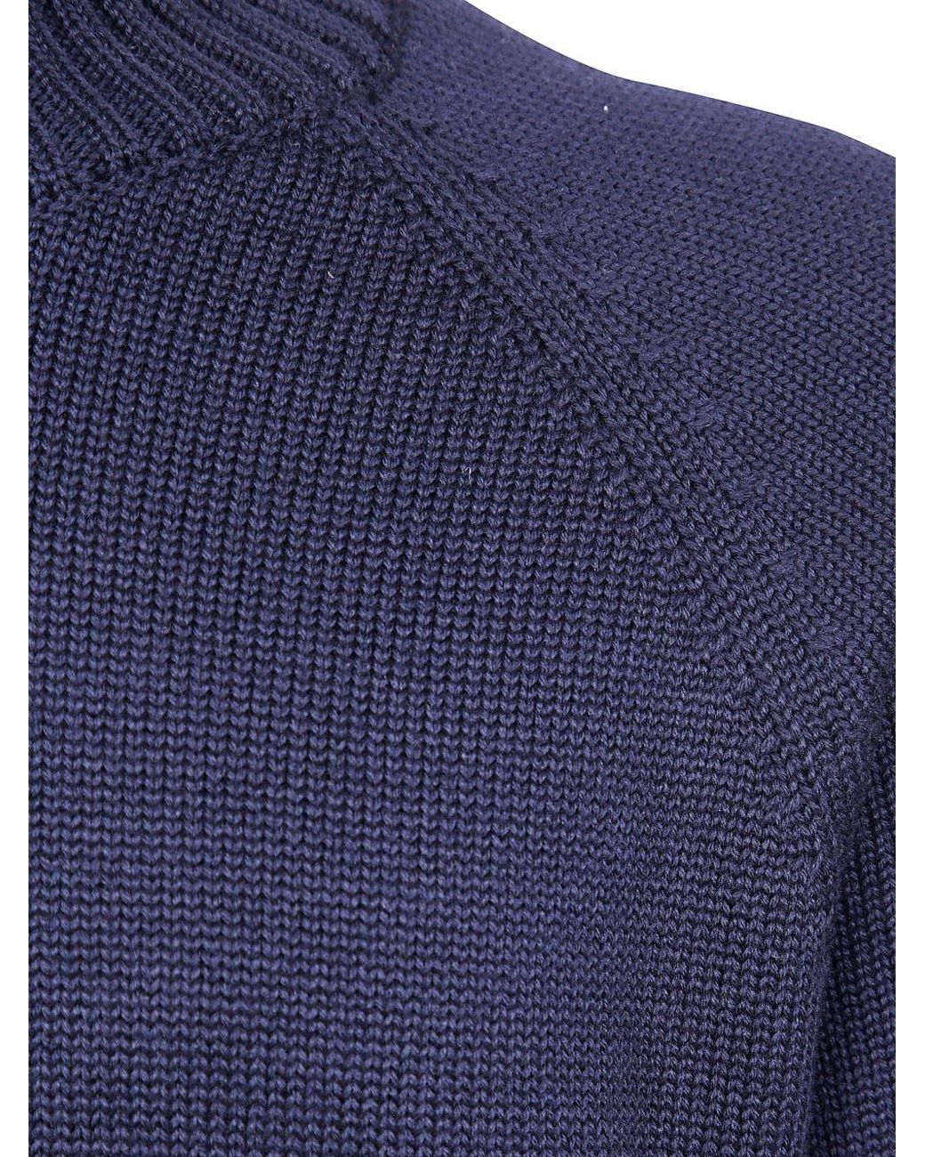 Zanone Blue Sweaters