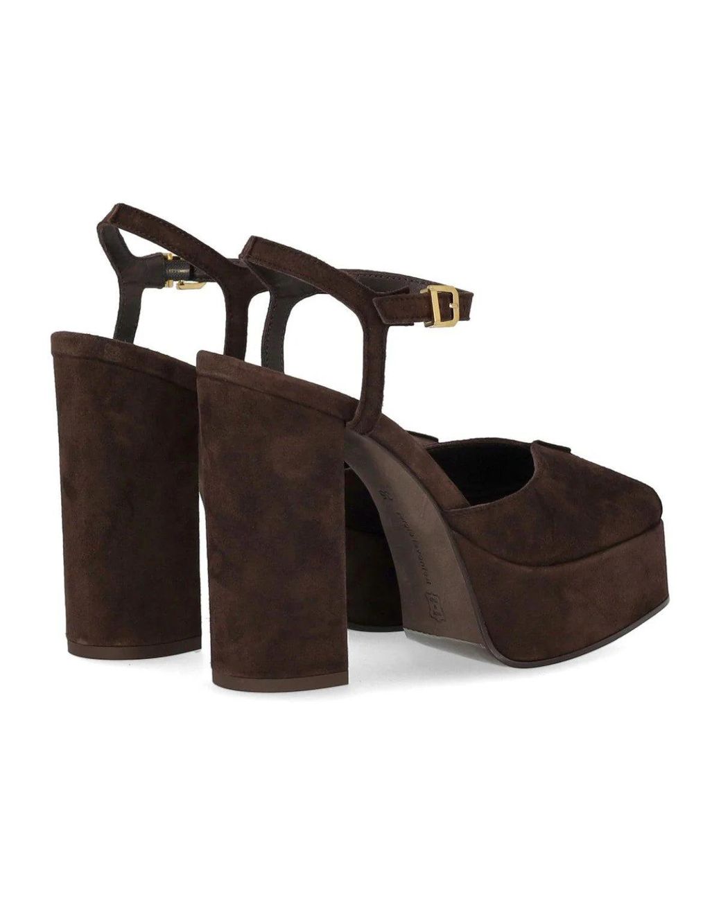 Sergio Levantesi Brown Vera Heeled Sandal