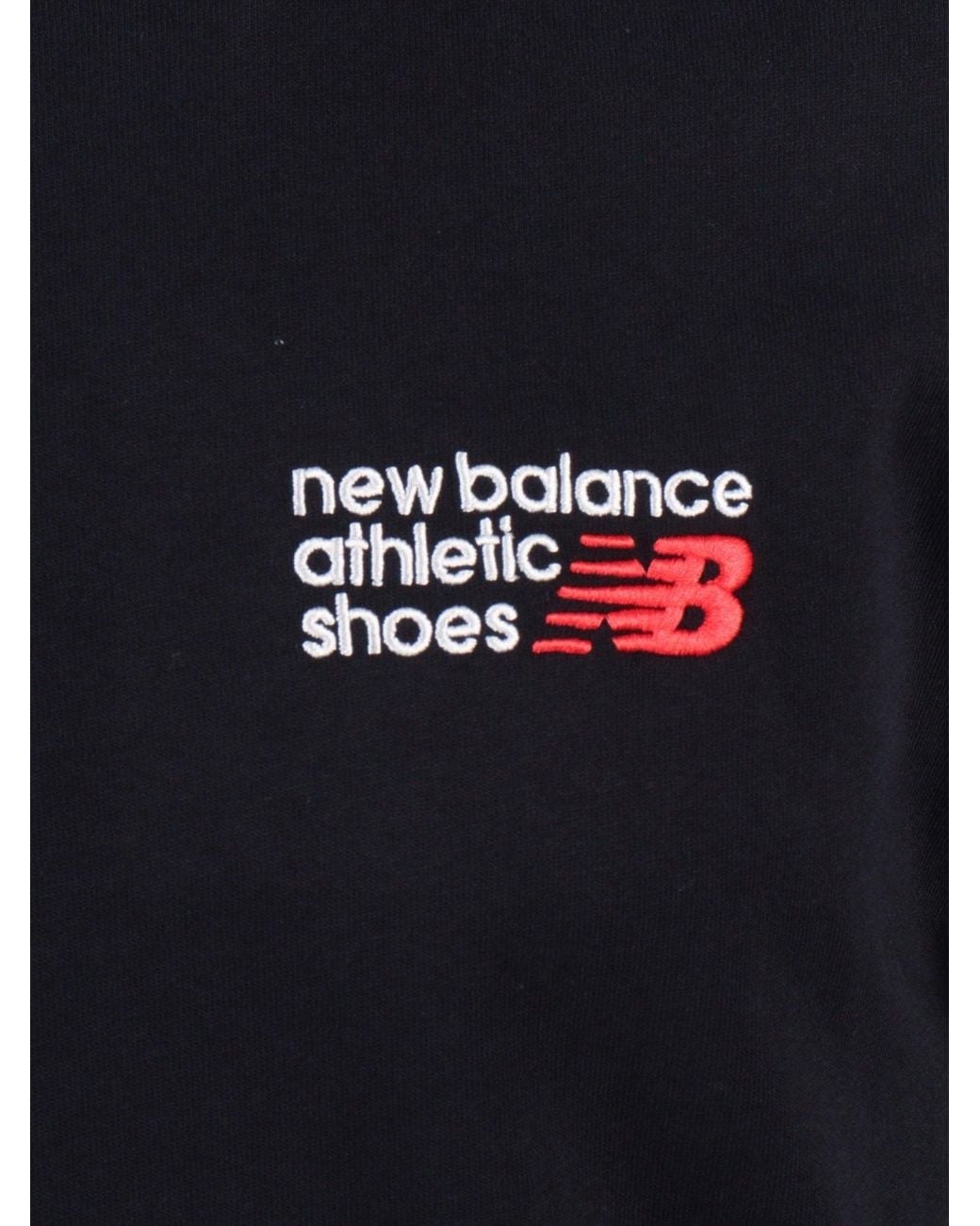 New Balance Black Athletics Premium Logo T Shirt