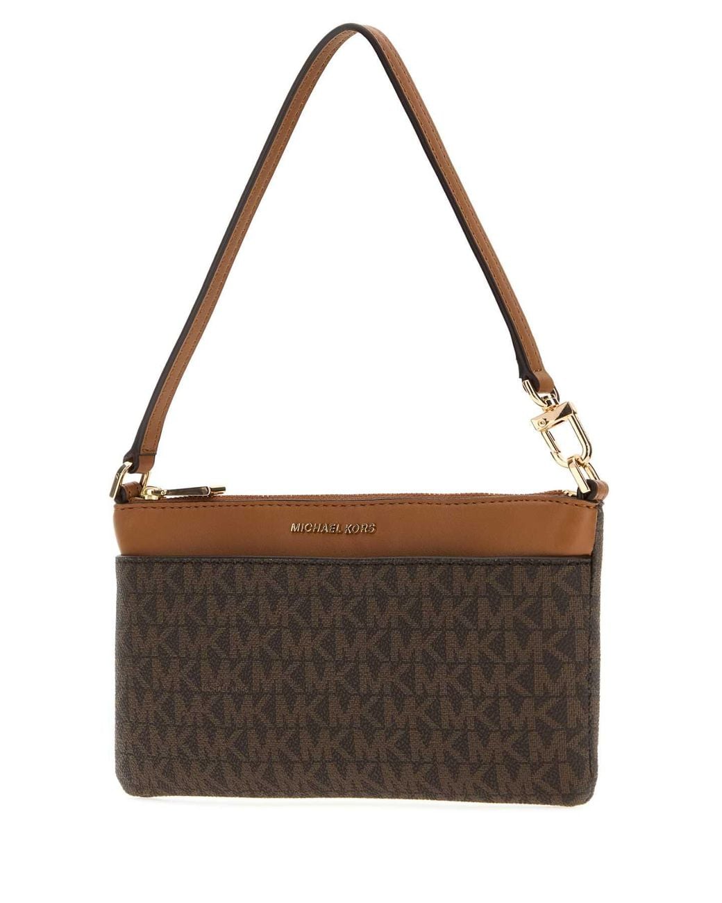MICHAEL Michael Kors Brown Canvas Mini Jet Set Handbag