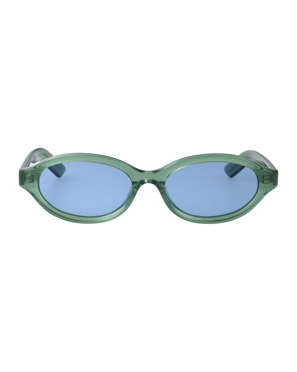 Retrosuperfuture Blue Round Sunglasses Os4