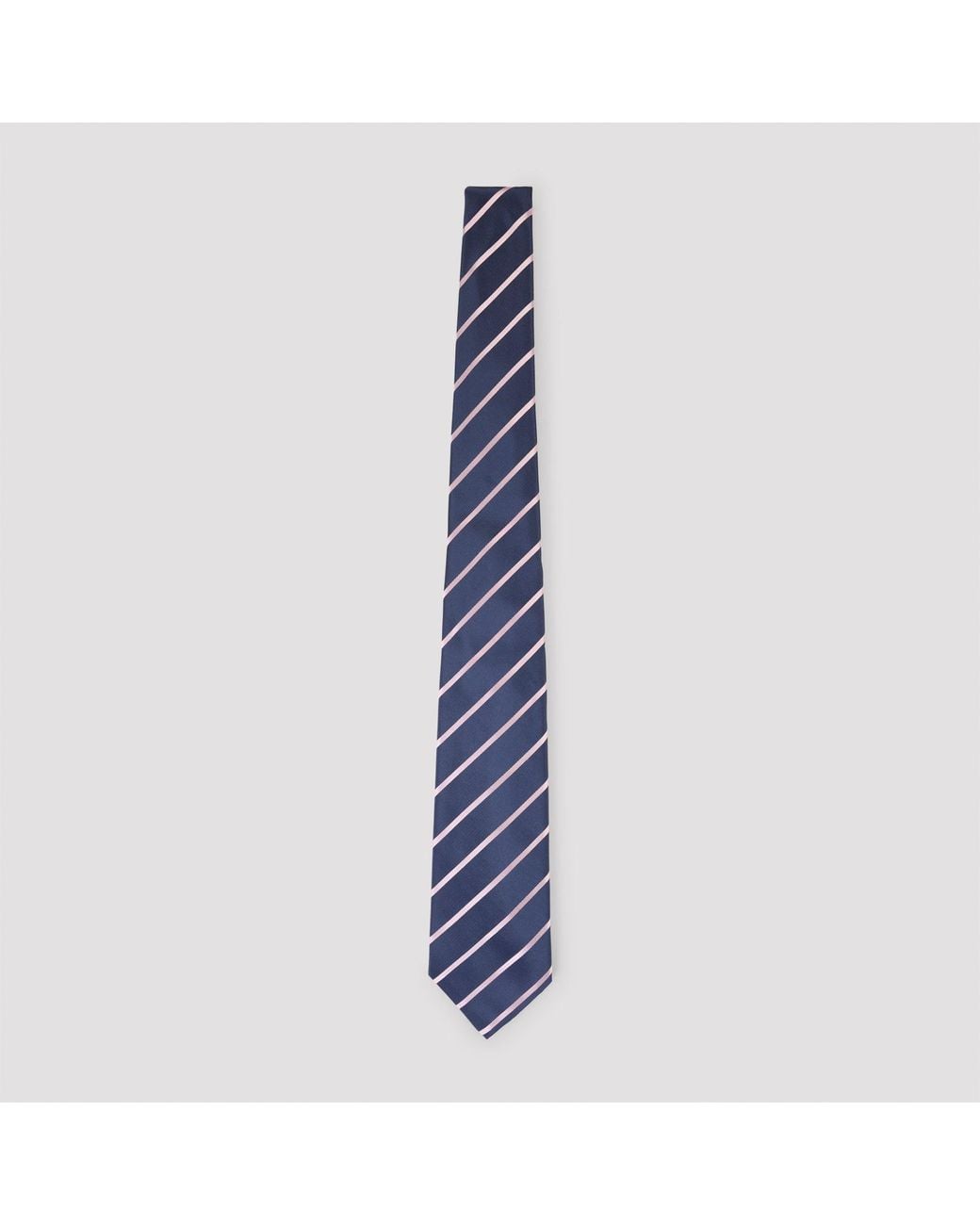 Kiton Blue Multi Silk Tie for men