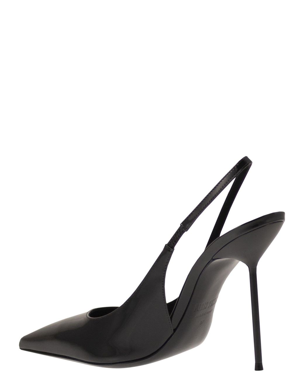Paris Texas Black Lidia Slingback 105