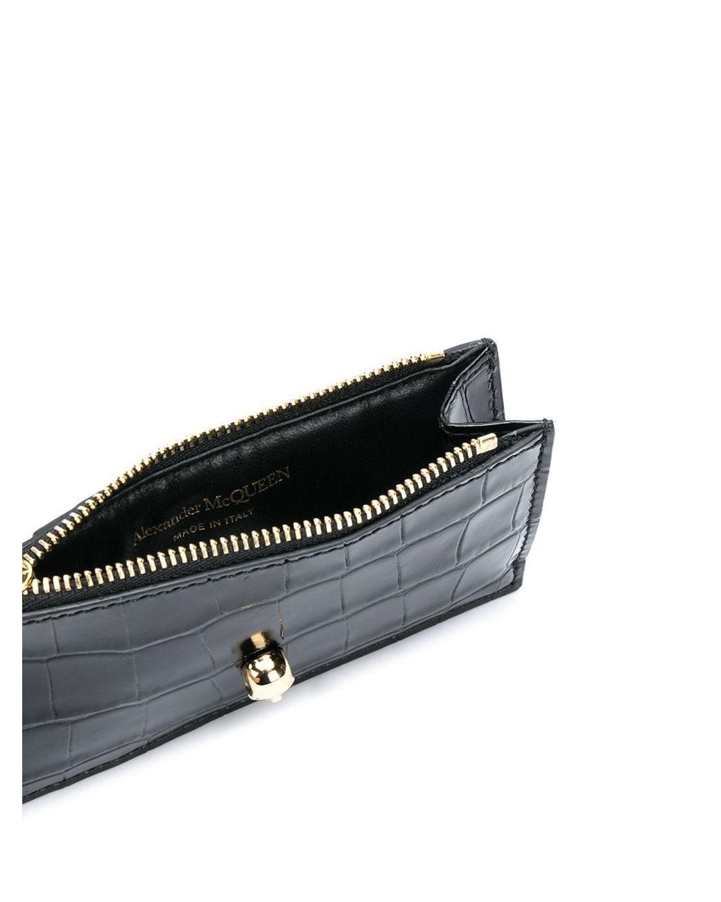 McQueen Black Small Leather Goods