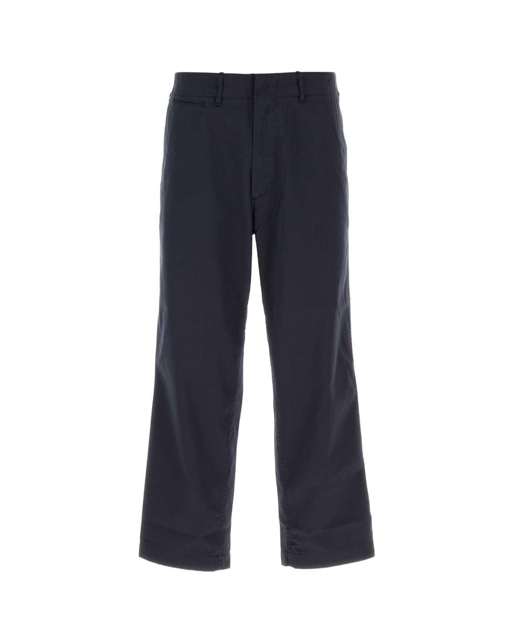 Nanamica Blue Wide Chino Pants for men