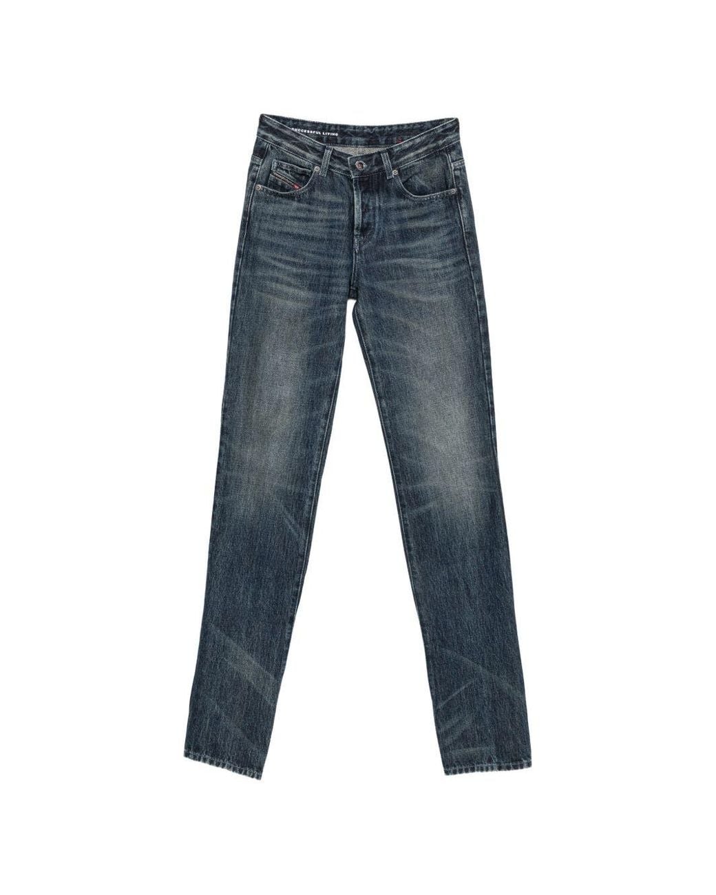 Vaqueros De Denim De Algodón DIESEL de color Blue