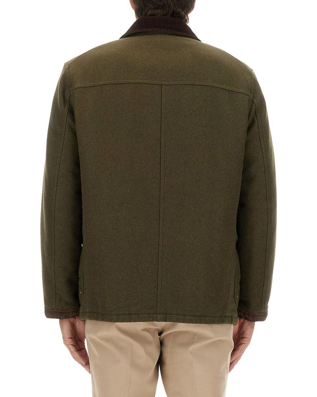 Fay Green "4 Hooks" Jacket for men
